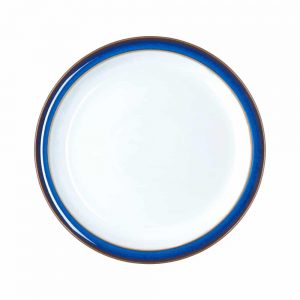 Denby Imperial Blue Dessert Salad Plate 22cm