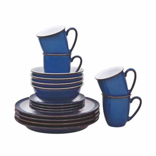 Denby Imperial Blue 16 Piece Set