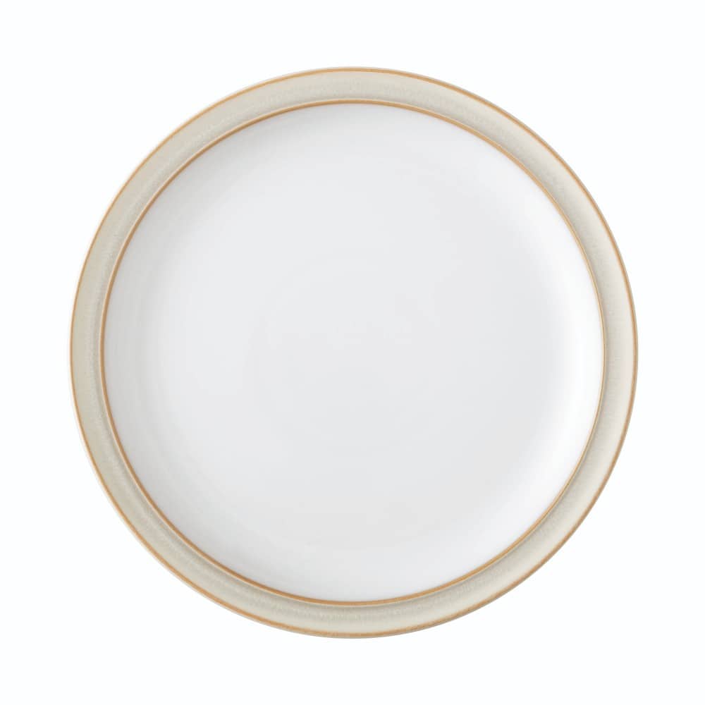 Fairmont & Main White Linen Plates Dessert Dessert/Salad Plate 