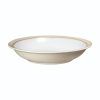 Denby Linen Rimmed Soup 21cm