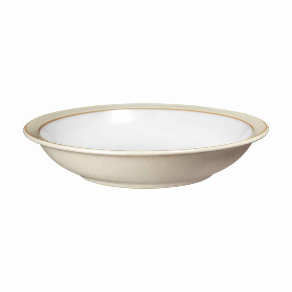 Denby Linen Rimmed Soup 21cm