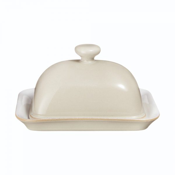 Denby Linen Butter Dish