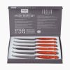 Wooden Handled 6 Piece Steak Knife Set