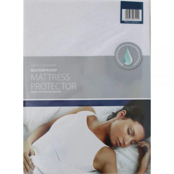 Waterproof Mattress Protector Terry Cotton Single