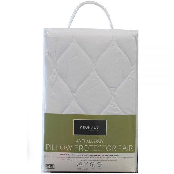 Anti Allergy Pillow Protector Pair