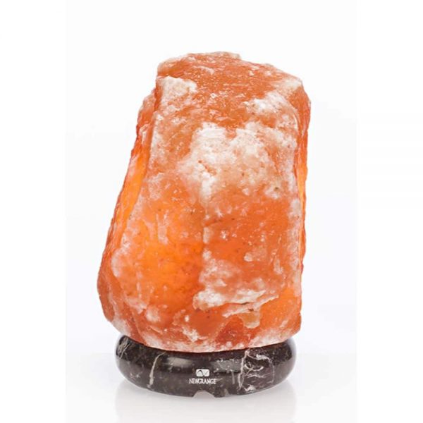 Newgrange Salt Lamp with Marble Base