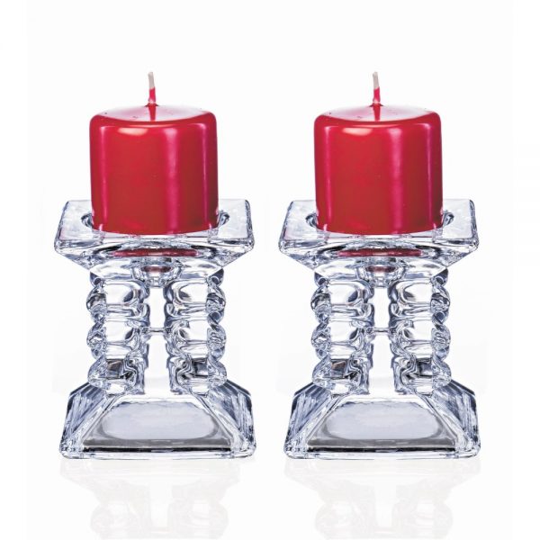 Ziggy 8.5cm Pair Candleholders