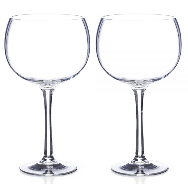 Pair of Clear Gin Glasses 700cc in Gift Box