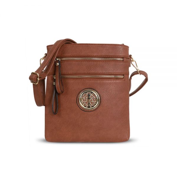 Gessy Coffee Cross Body Handbag