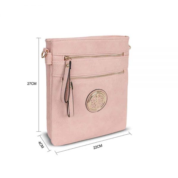 Pink Crossbody Handbag