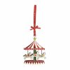 Tipperary Crystal Sparkle Carousel Decoration