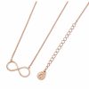 Simple Infinity Pendant Rose Gold