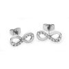 Tipperary Crystal Infinity Earrings Silver