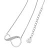 8 Shape Infinity Pendant Silver