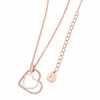 Floating Hear Pendant Rose Gold