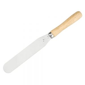 Wood Handle Icing Spatula