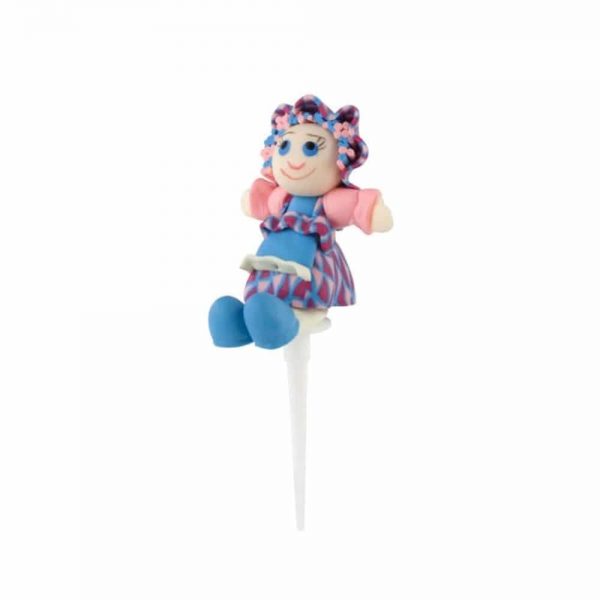 Tala Blue Rag Doll Cake Topper