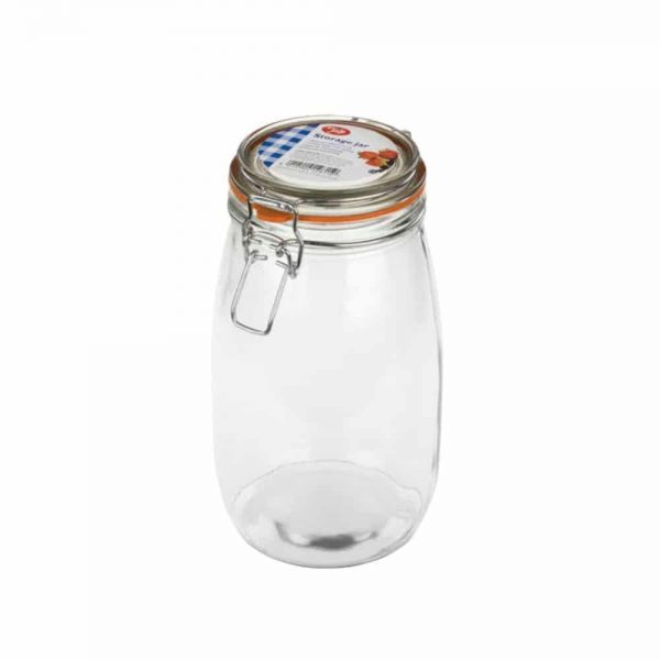 Airtight Lever Arm Storage Jar 1500ml  - 3 1/4 lb