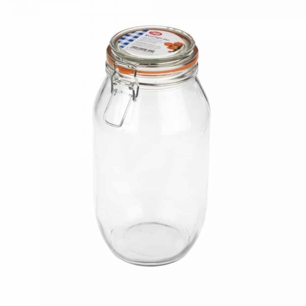 Airtight Lever Arm Storage Jar 2100ml  - 4 1/2 lb