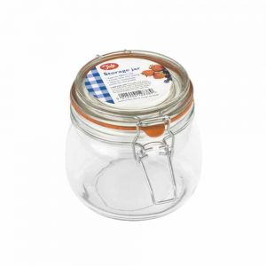 Airtight Lever Arm Storage Jar 380ml  - 3/4 lb