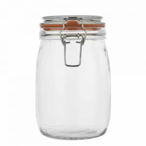 Airtight Lever Arm Storage Jar  950ml  - 2 lb