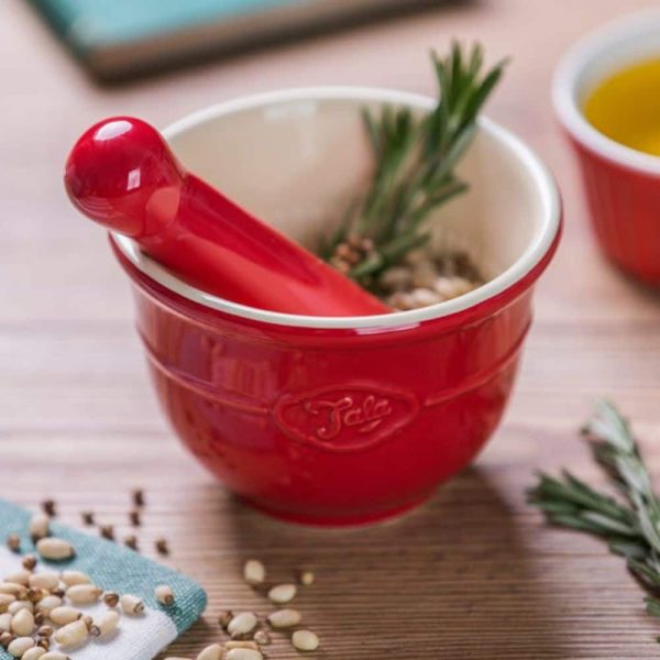 Tala Originals Red Pestle & Mortar Set