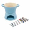 Tala Originals Blue Fondue Set with 4 Forks