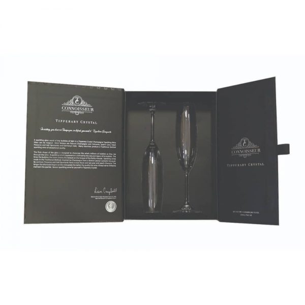 Connoisseur S/2 Champagne Flutes 250ml Gift Box