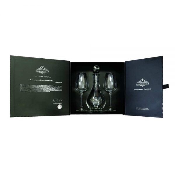 Connoisseur Decanter & Two Red Wine Gift Box