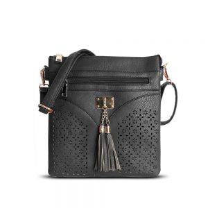 Gessy Cross Body Bag In Black