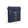 Gessy Cross Body Bag In Navy