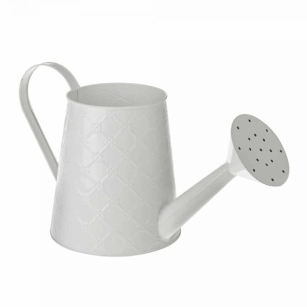 Recency White Watering Can 37cm