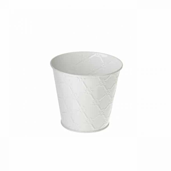 Regency White Bucket 11cm