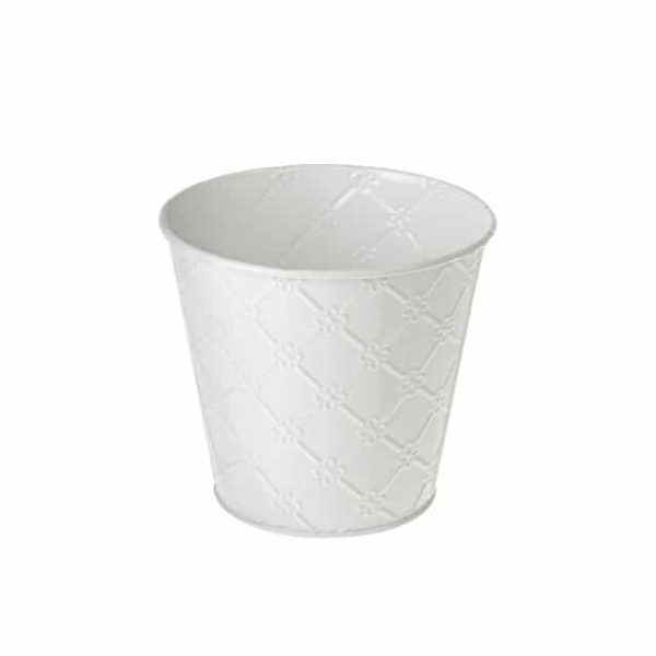 Regency White Bucket 13cm