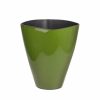 Recyclable Plastic Pot Cover Sqr 16.5cm Green