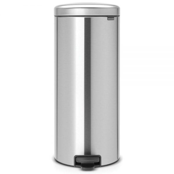 Brabantia Pedal Bin Matt Steel 30L