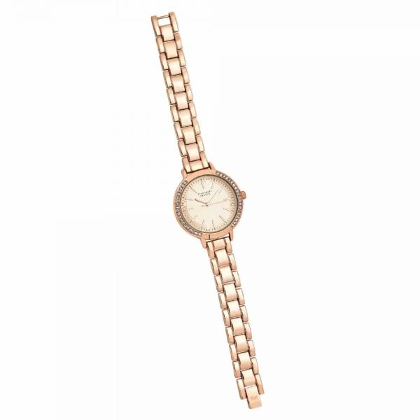 Tipperary Crystal Iris Watch Rose Gold