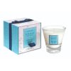 Tipperary Crystal Water Lily & Hyacinth Jar Candle