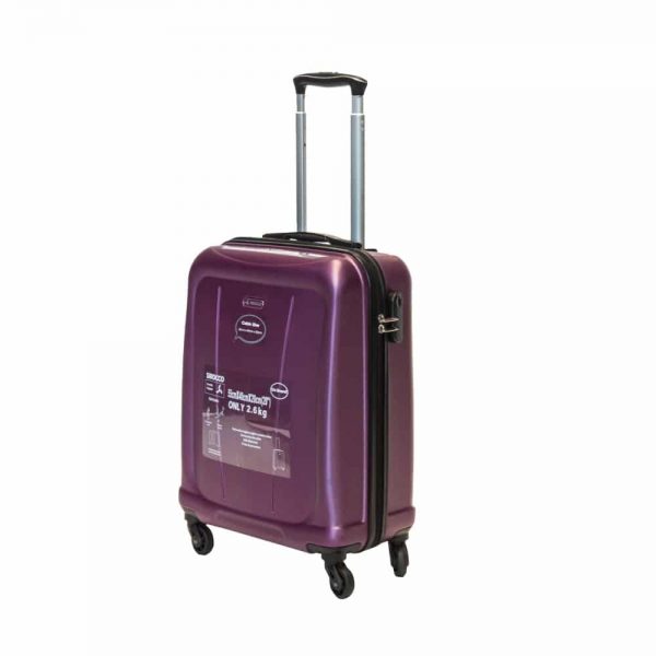 Sirrocco Onboard Purple Suitcase 55x40x20cm