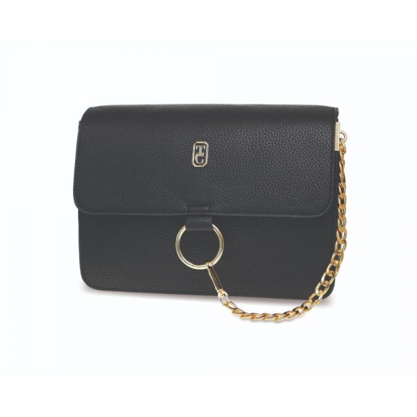 Tipperary Verona Shoulder Bag with Chain Black