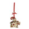 Tipperary Crystal Snowman Decoration