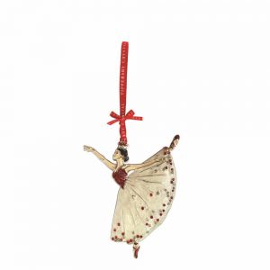 Tipperary Crystal Ballerina Christmas Decoration