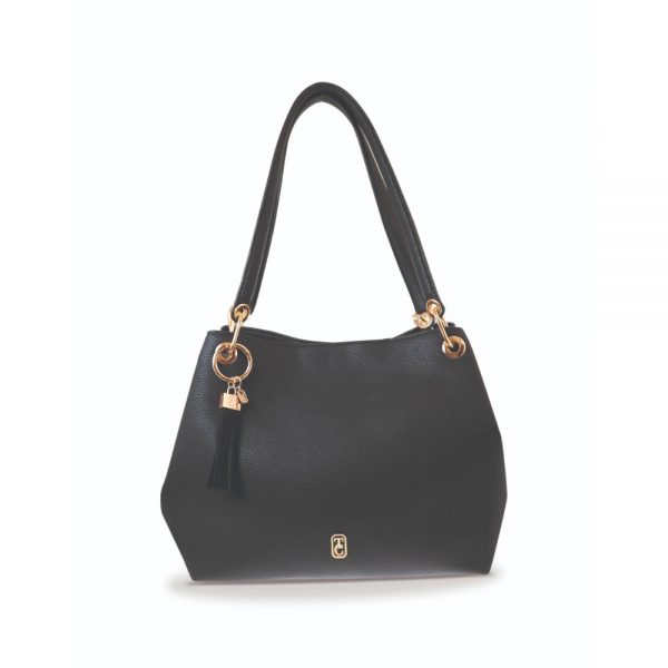 Tipperary Crystal Tote Bag - Sicily Black