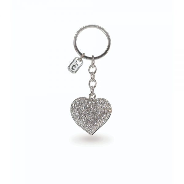 Tipperary Love Heart Sparkle Keychain