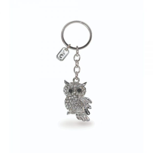 Tipperary Owl Sparkle Keychain