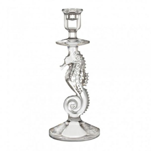 Waterford Crystal Seahorse Candlestick 28.5cm