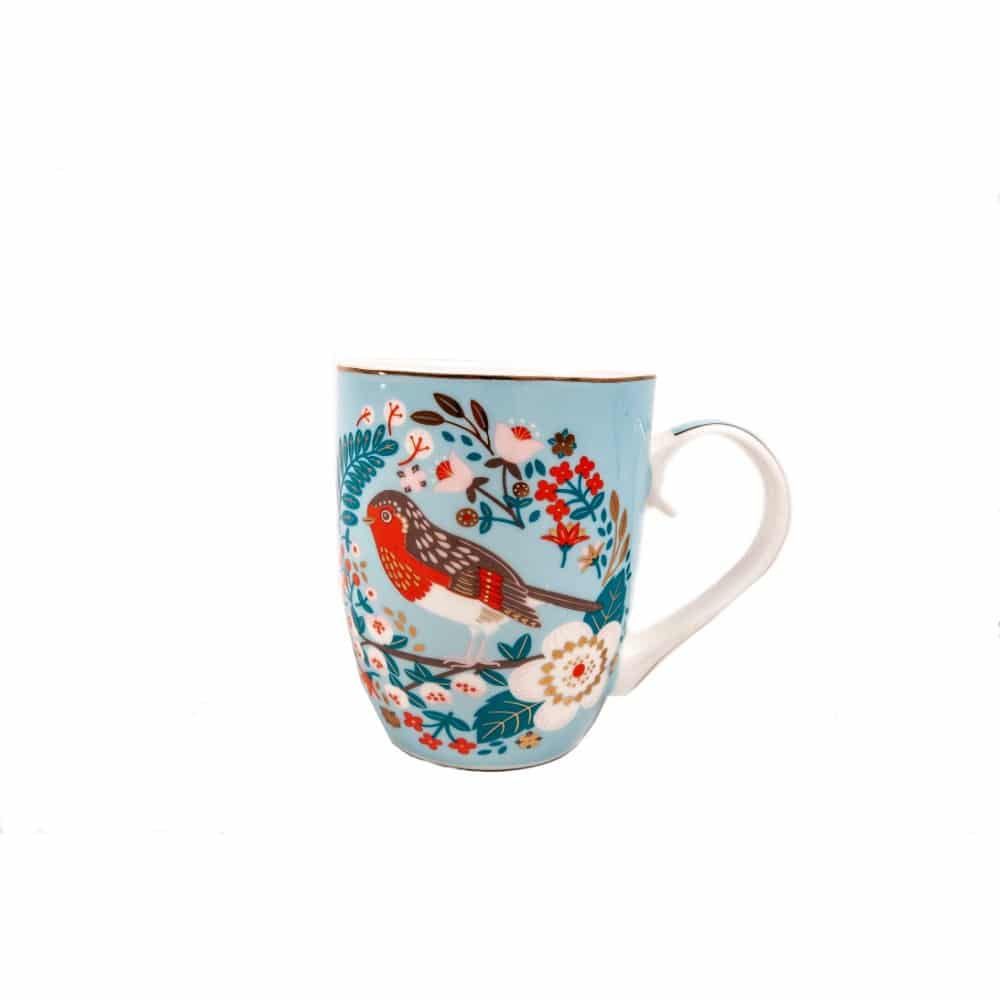 Tipperary Single Birdy Mug Robin