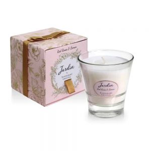 Tipperary Jardin Candle Red Roses and Lemon