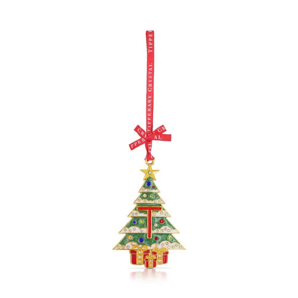 Tipperary Alphabet Christmas Tree Decoration   T