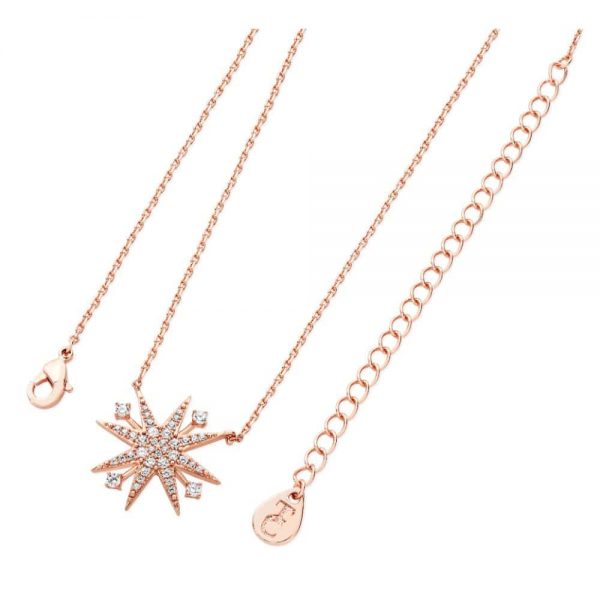 Tipperary Star Bright Rose Gold Pendant